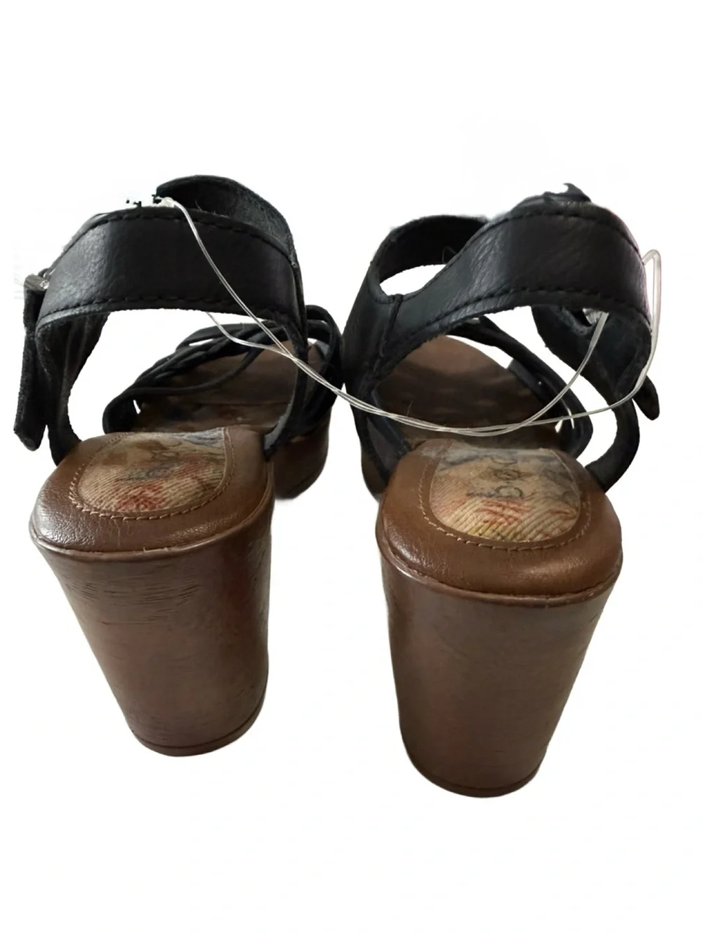 BOC Gweneth Women’s Woodgrain Wedge Sandals. NWOB. Size 7